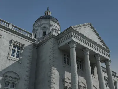 European Palace 08 3D model
