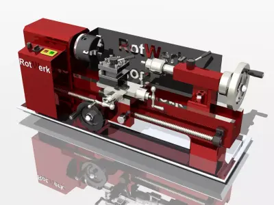 My Lathe  3D model
