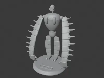 Laputa Robot 3D print model