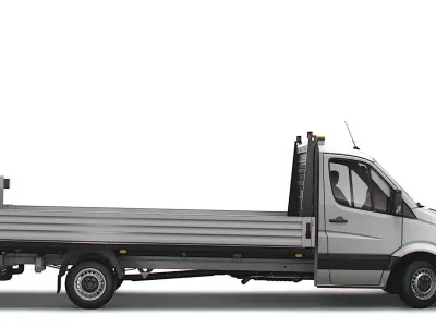 Mercedes Benz Dropside Tail Lift 2008 3D model