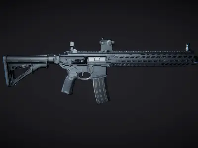 Sig-Sauer MCX-Virtus Acive 3D model