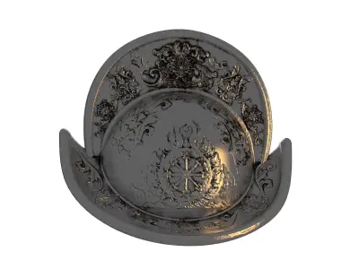 Ancient Metal Helmet  3D model