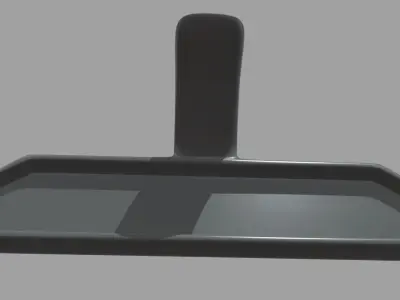 Rearview Mirror Low-poly 3D model