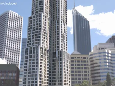 New York by Gehry 3D model