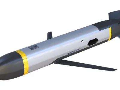 CMMT Cruise Missile Low-poly 3D model