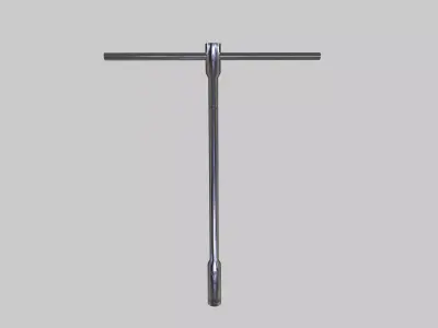 Socket Wrench Low-poly 3D model