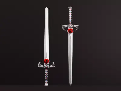 Sword of Omen  3D model