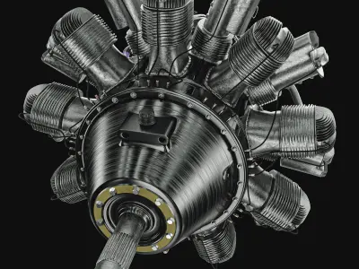 Aircraft Engine   3D model