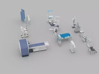 First Medical Equipment Pack 3D model