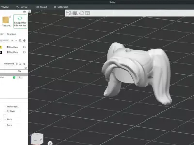 Custom3Dprint Minifigure Accessory - Minifigure Hair S2 - 048 3D print model