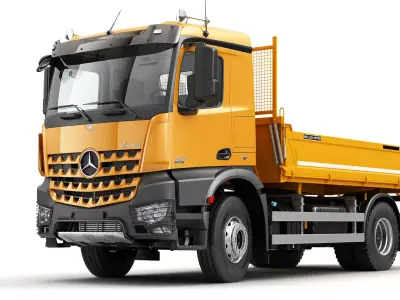 Mercedes Arocs 4X2 Tipper 2 3D model