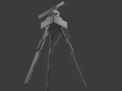 EWS Ground apparatus Repeinyk Low-poly 3D model