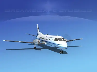 SAAB SF340 Eastern Express 3D model
