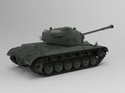 M26 Pershing 3D model