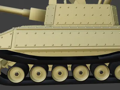 AI Tank 3D model