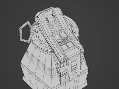 Scifi Grenade  Free 3D model