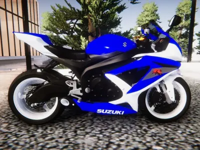 Suzuki Srad 750  Free 3D model
