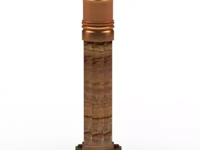 Bearing Compass Nautical 3D model