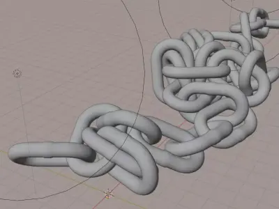 Chain Free 3D model