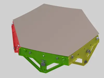 Latch mechanism 3D model