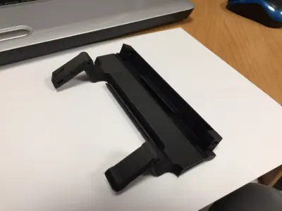 AUDI 80 90 S2 B4 AVANT Tailgate boot handle 8A9827565 3D print model purchase