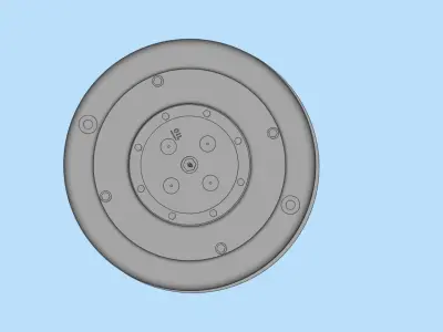 Rims Het M1070 M1000 printable 3d model military truck oshkosh  3D print model