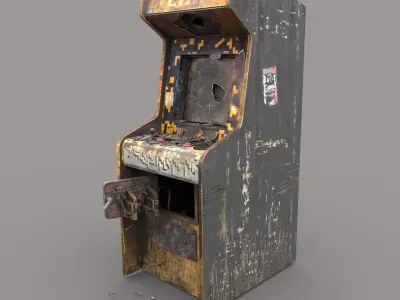 Abandoned Arcade Machine 3D model
