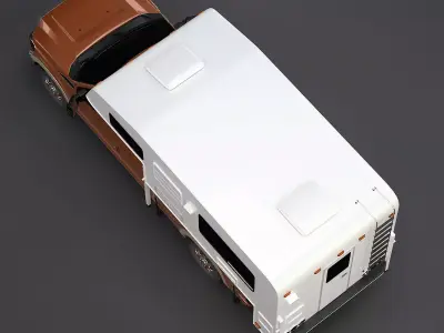 Truck Camper 3D model