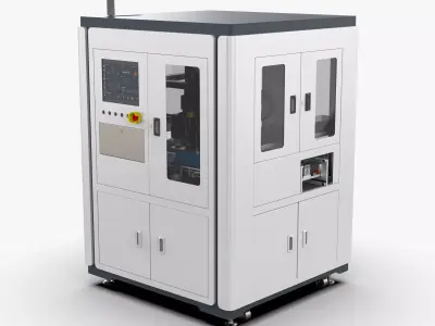 Automatic PCB Circuit Board Assembly Machine 3D model