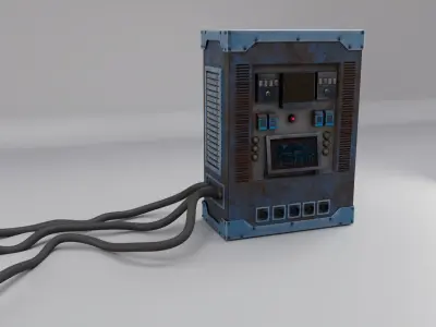 Power Generator 3D model buy