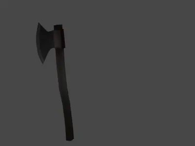 Axe-Low-poly 3D model axe 3D model