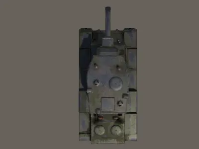 KV-2 Heavy Tank 3D model