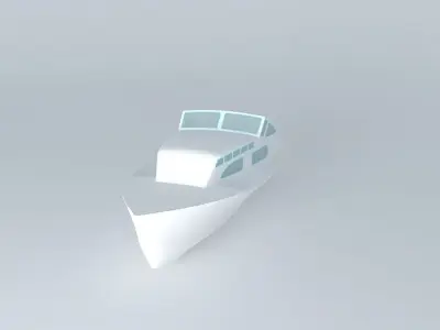 Cabarello boat Free 3D model