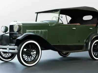 GAZ-A 1932-1936 Free 3D model