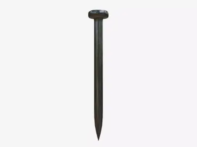 Metal Nail 3D Model 3D model