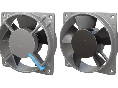 Exhaust Fan 3D model  3D model