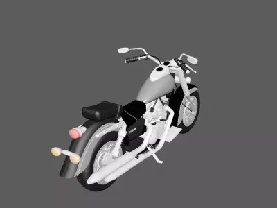 Motorcycle kawasaki  3D model