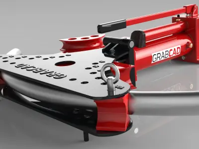 Bender 1 axle lifter in scotland Free 3D model