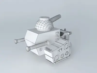 carro tanque The Army Surplus Special Free 3D model