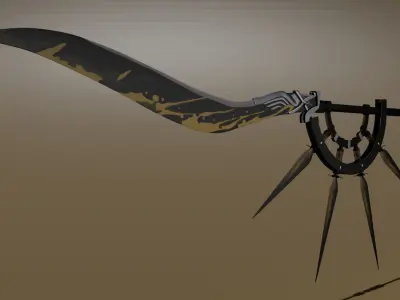 Thorns Sword 3D model