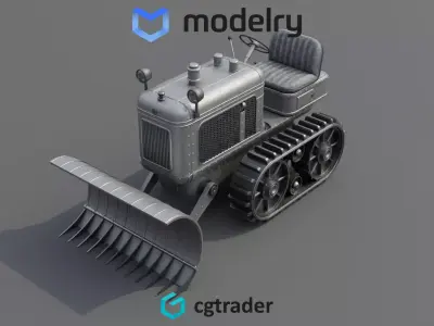 Snow Plow 3D model buy