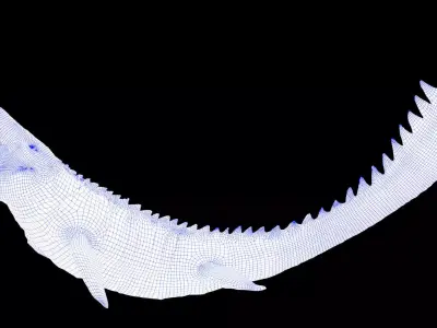 Mosasaurus 3D model