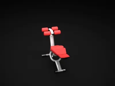 ABD Crunch Machine 3D model