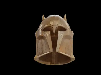 Mandalorian Armorer helmet 3D print model