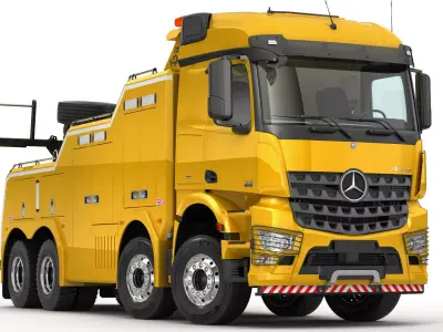 Mercedes Arocs Tow Truck 8X4 3D model