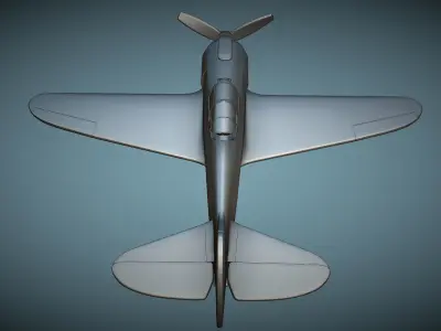 Lavochkin La-5FN - 3D Printable Model 3D print model