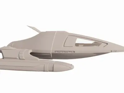 Spaceship-spacecraft-46 3D model