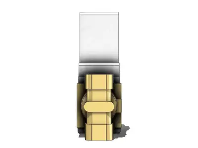 Valvula Solenoide SMC VX212BZ2A Solenoid Valve 3D model