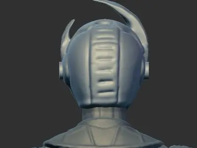 Celes Head Scan for Toys 3D print model