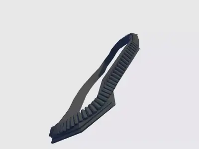 Bullet Band Low-poly 3D model